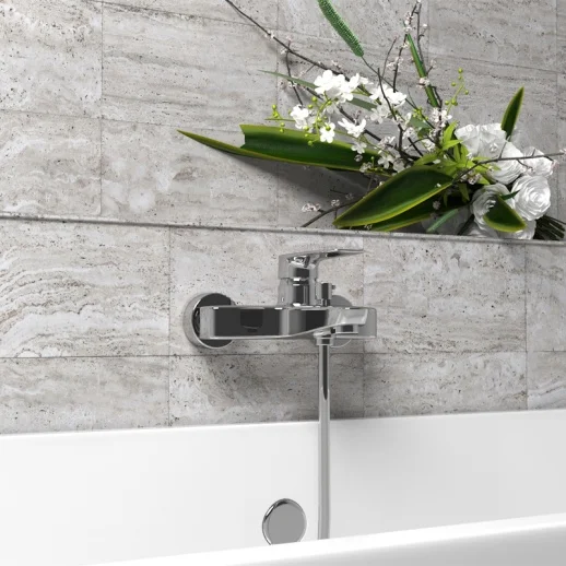 Смеситель для ванны PAINI Nove 09CR111 без аксессура, хром (CR) Смеситель для ванны PAINI Nove 09CR111 без аксессура, хром (CR)