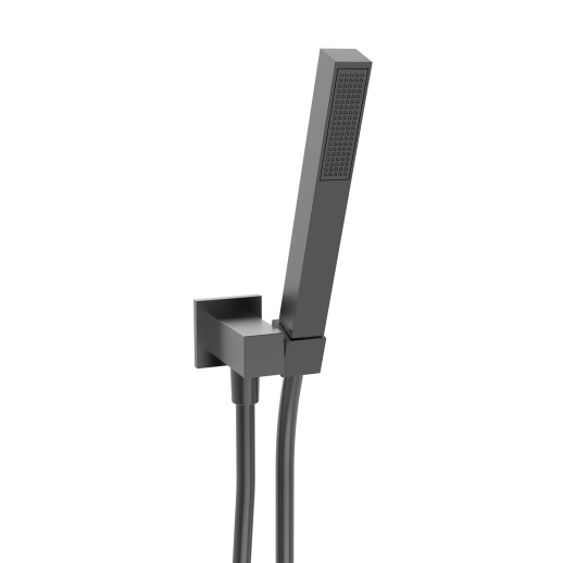 Душевой набор PAINI Grazia 21PZ440 для встраиваемого смесителя, черный брашированный PVD (PZ)