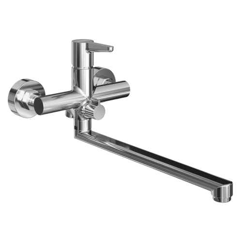 Смеситель для ванны с длинным изливом Urbatec Veneto без аксессура, хром (CR) - VE50753CR