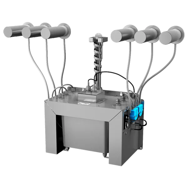 Комплект 6 шт. автоматических нержавеющих настенных дозаторов мыла SLZN 83E6