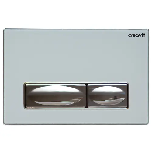 CREAVIT GP4001.00 Кнопка для инсталляции белая стекло