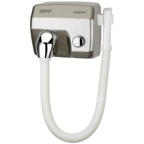 Кнопочный нажимной фен для волос для общественных мест Mediclinics Saniflow SC1088HTCS