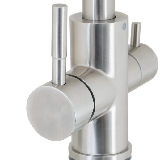 Смеситель для кухни PAINI Norda NRPW6433VEB90 с подводом для фильтра, никель PVD Смеситель для кухни PAINI Norda NRPW6433VEB90 с подводом для фильтра, никель PVD