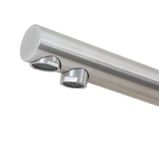 Смеситель для кухни PAINI Norda NRPW6433VEB90 с подводом для фильтра, никель PVD Смеситель для кухни PAINI Norda NRPW6433VEB90 с подводом для фильтра, никель PVD