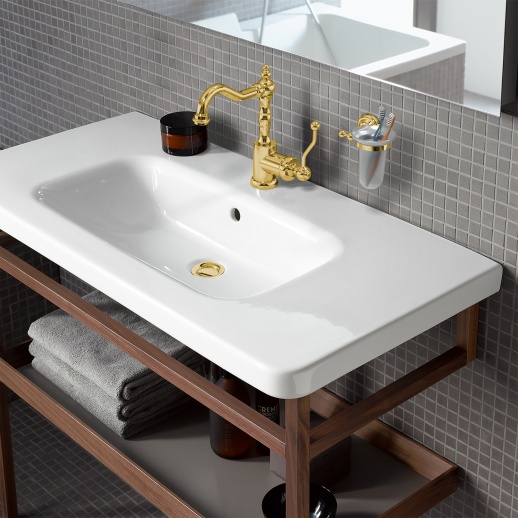 Смеситель для раковины PAINI Duomo 88OP250 с донным клапаном, золото PVD (OP) Смеситель для раковины PAINI Duomo 88OP250 с донным клапаном, золото PVD (OP)