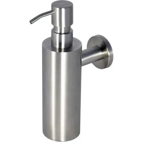 Дозатор для мыла настенный бытовой из нержавеющей стали AISI 304 Nofer 03047.S