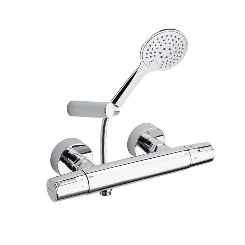 Смеситель термостатический для ванны с душевым комплектом TZAR 343402TR