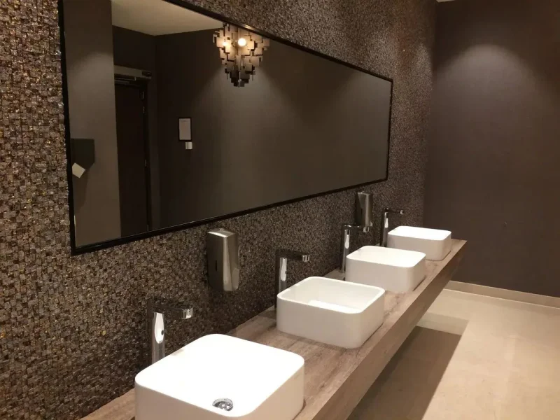 Бесконтактный смеситель высокий с рычагом Presto 56201 SO'O