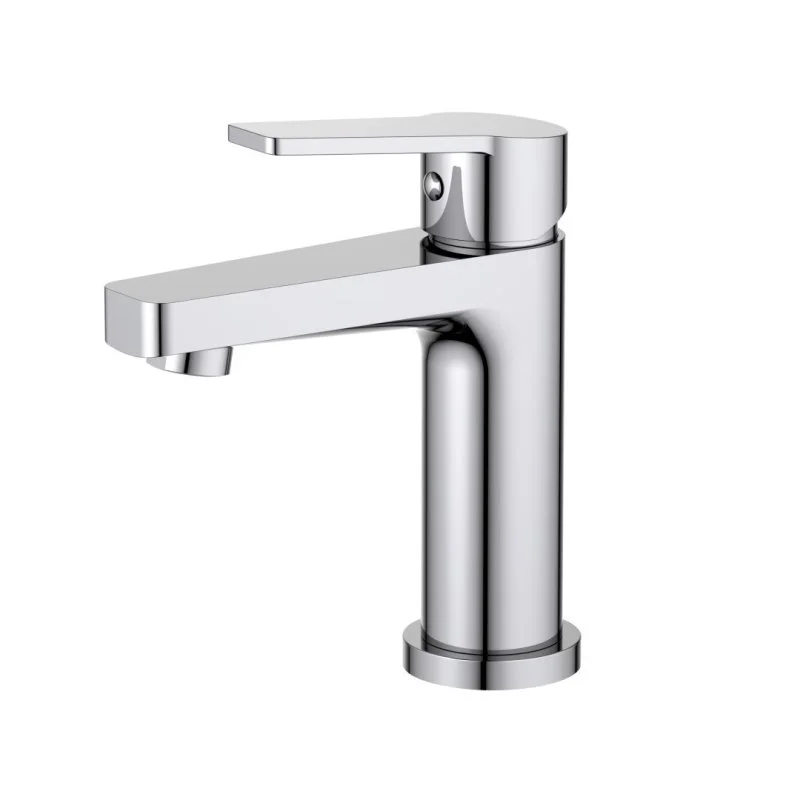 AQ1710CR ЛУГАНО смеситель для раковины 106 без донного клапана, хром