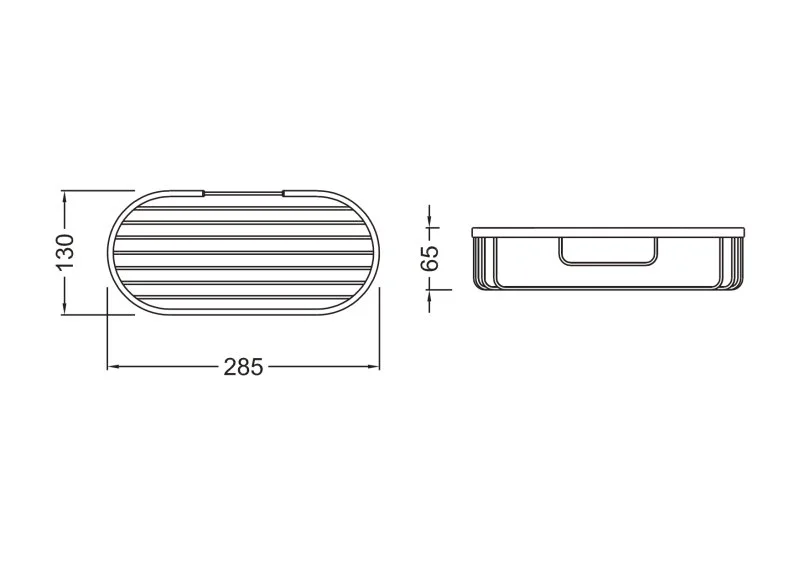 AQ4916BG полка для душа, шлиф. золото
