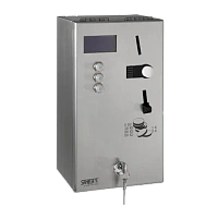 Монетный и жетонный автомат для 1-3 душей, выбор автоматом Sanela SLZA 01M 88011