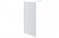 AQ WIW 08020CH Душевая перегородка Walk in с держателем 800x2000 профиль хром, стекло прозрачное (старый артикул AQNAR6310-80)