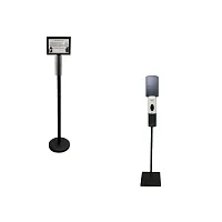 Черные стойки для дозаторов