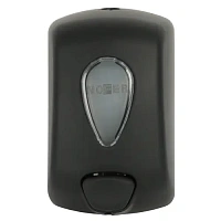 Диспенсер для мыла Classic пластиковый чёрный 1000 мл. Nofer 03036.N