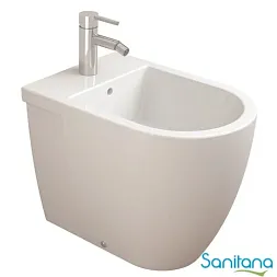 Биде BTW приставное Sanitana CORAL S10063634900000