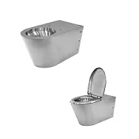 Унитазы для МГН из нержавеющей стали