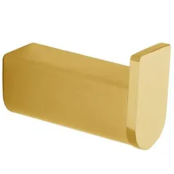 Крючок для полотенец настенный одинарный Capri золото Nofer 16221.G