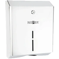 Диспенсер для бумажных полотенец Nofer 04010.W белый