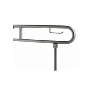 Поручни МГН с держателем туалетной бумаги