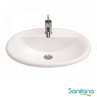 Раковина встраиваемая Sanitana SAGRES 570 TN10007816400000