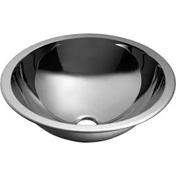 Раковина 310 мм без перелива матовая Nofer 13029.S установка над столешницей