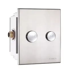 Порционно нажимной кран смыва для унитаза и чаши генуя Presto 14300