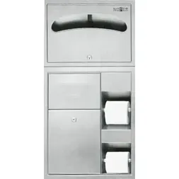 Встраиваемый шкаф держатели бумаги/ диспенсер/ бак Nofer 12031.S