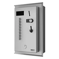 Встроенный монетный и жетонный автомат для 2-8 или 12 душей Sanela SLZA 02LMZ 88028
