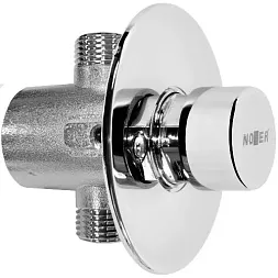 Кран порционно-нажимной для умывальника/писсуара скрытого монтажа Nofer 07570.N