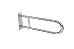 Поручень пристенный из нержавеющей стали 600х200 SAWY SNP 44