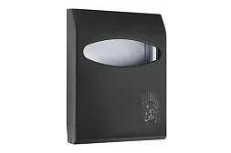 Диспенсер для туалетных накладок из ABS пластика черного цвета Nofer 04028.N