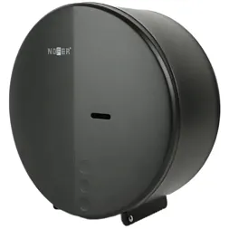 Диспенсер для туалетной бумаги из нержавеющей стали industrial evo черный Nofer 05046.N