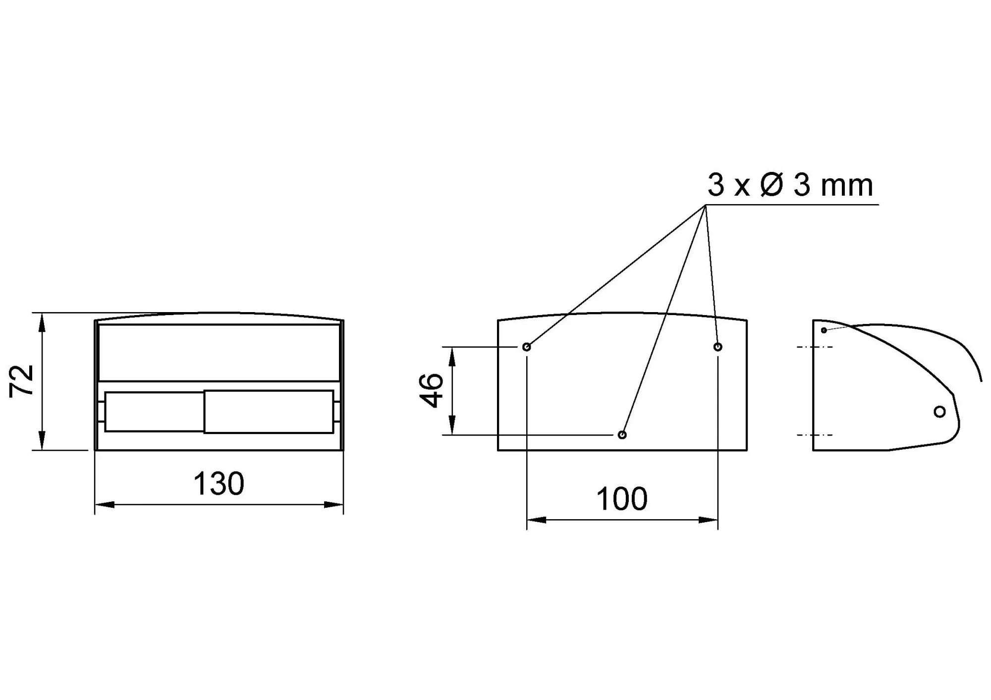 Держатель туалетной бумаги Classic Глянец Nofer 05013.B