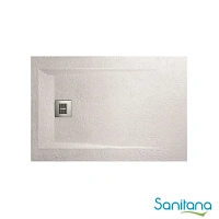 Поддон для душа Sanitana ROCKS 1000х800 белый SP3013E8320100000