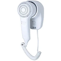 Фен HOTELline настенный  белый 1200 W, Nofer 02055.W