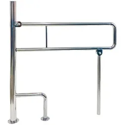 Поручень напольный откидной 900х800, с дополнительной опорой SAWY SNP 42