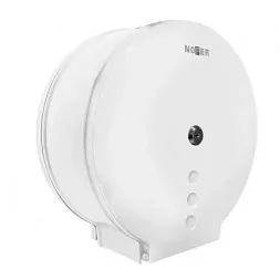 Диспенсер для туалетной бумаги круглый из нержавеющей стали глянцевый Nofer 05006.W