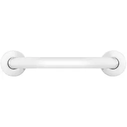 Поручень прямой 450 мм белый эпоксидная краска Nofer 15054.45.F