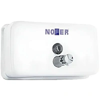 Диспенсер для мыла из  Стали Белый 1200 мл. Nofer 03002.W