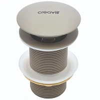 CREAVIT SF030.CCM Донный клапан без перелива CAPPUCINO