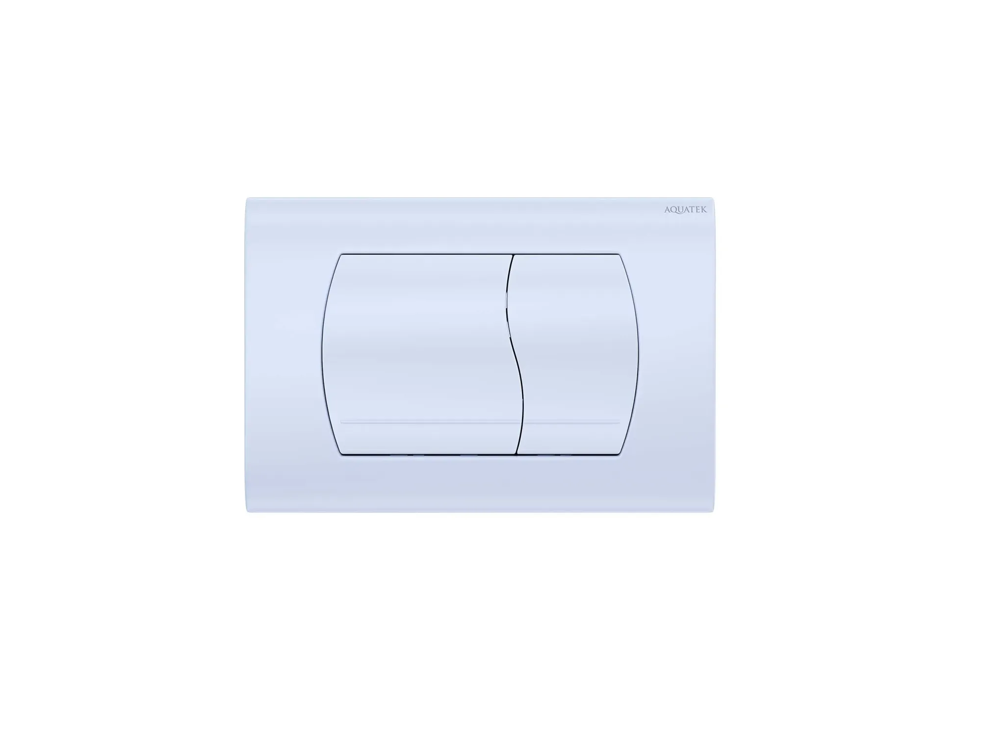 KDI-0000046 (021A) Панель смыва Белая (клавиши прямоугольные)