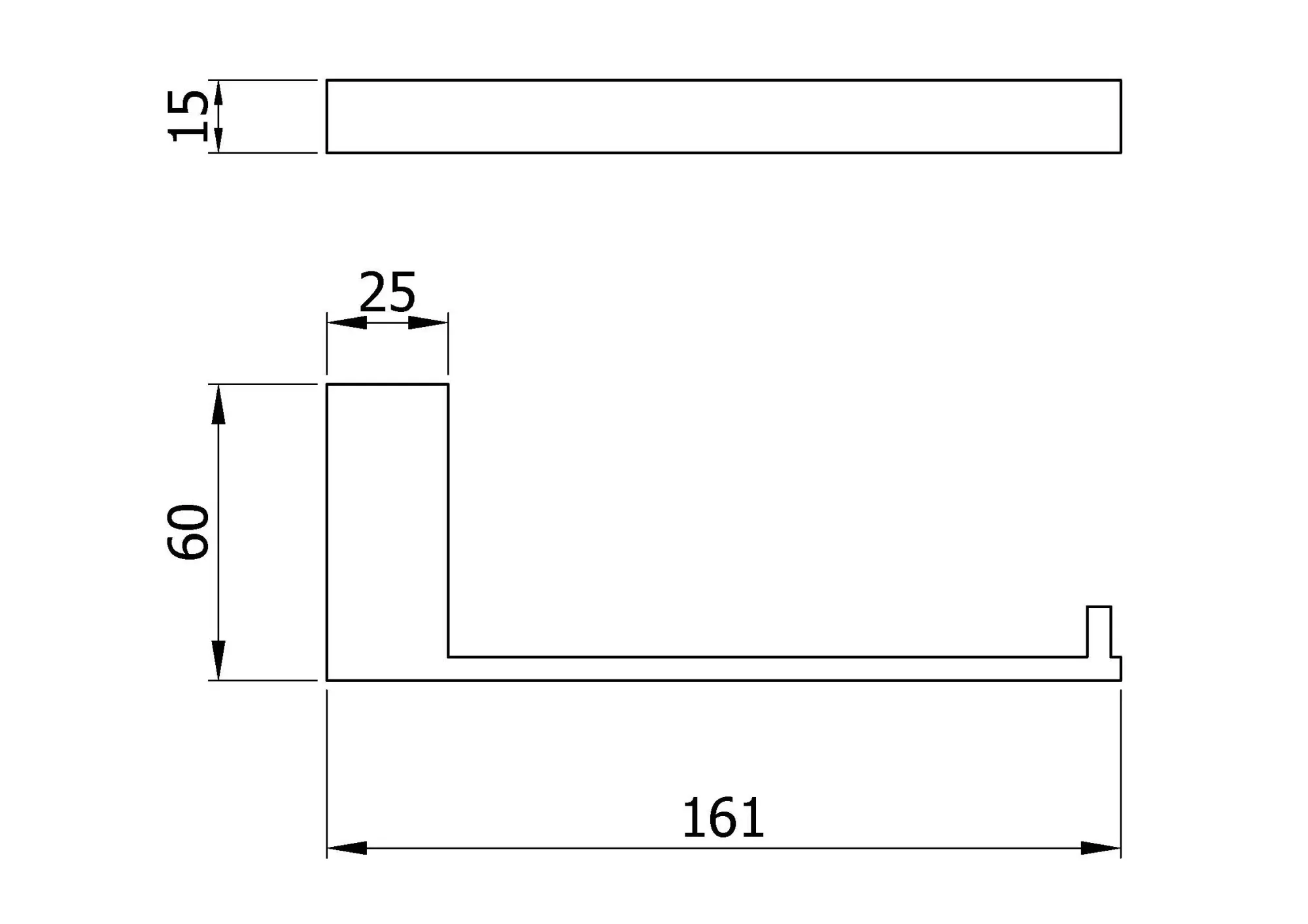 Держатель туалетной бумаги матовый Corinto Nofer 16932.S