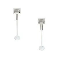 Белые стойки для дозаторов