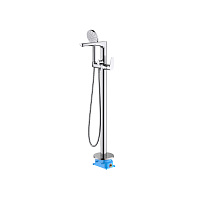 Смеситель для ванны напольный (внешняя и скрытая часть) AQUATEK AQ1145CR БЕТТА