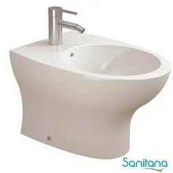 Биде BTW приставное Sanitana POP ART S10076434900000